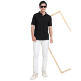 Golfer | Mens Polo | Black - Teestra