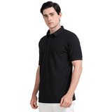 Golfer | Mens Polo | Black - Teestra