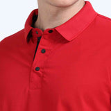 Golfer | Mens Polo | Ferrari Red - Teestra