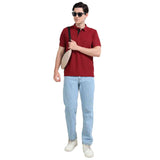Golfer | Mens Polo | French Wine - Teestra