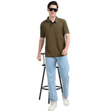 Golfer | Mens Polo | Olive - Teestra