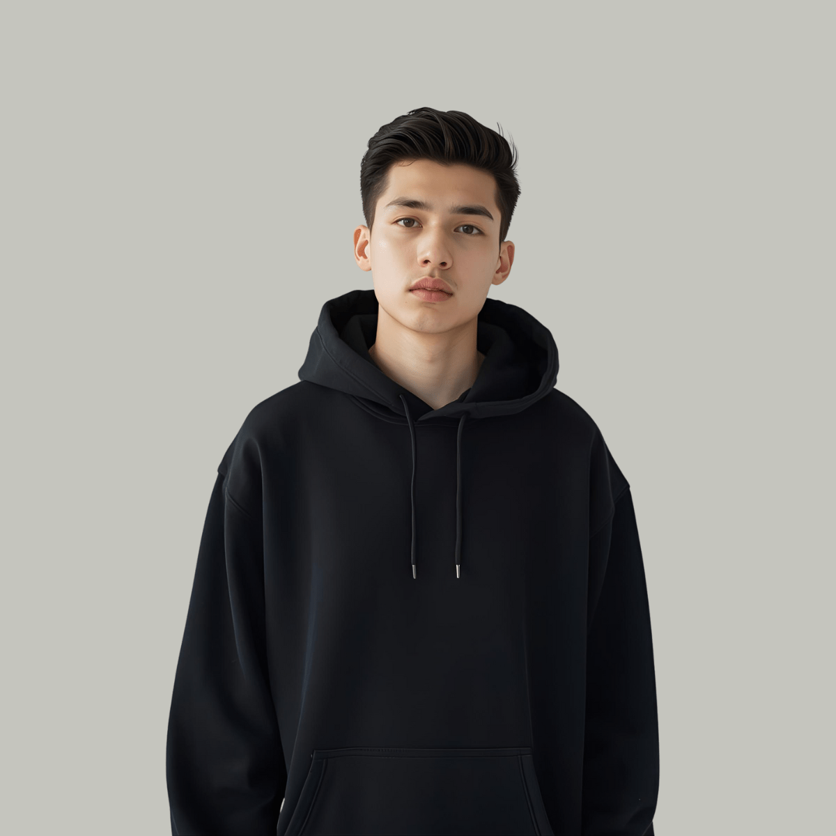 HOODIE | MEN | BLACK - Teestra