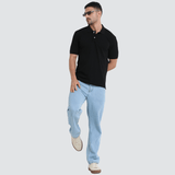 JOHNNY POLO | MEN | BLACK - Teestra