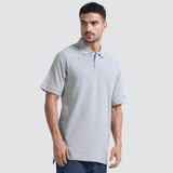 PLUS SIZE POLO | MEN | ASH - Teestra
