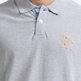 PLUS SIZE POLO | MEN | ASH - Teestra