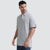 PLUS SIZE POLO | MEN | ASH - Teestra