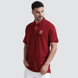 PLUS SIZE POLO | MEN | REDWINE - Teestra
