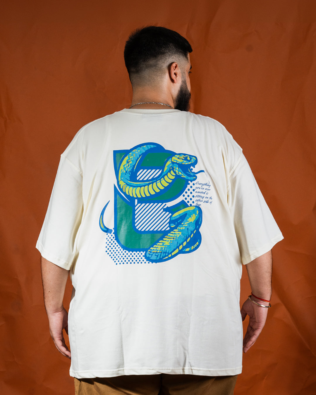 FACE YOUR FEARS OVERSIZED T-SHIRT