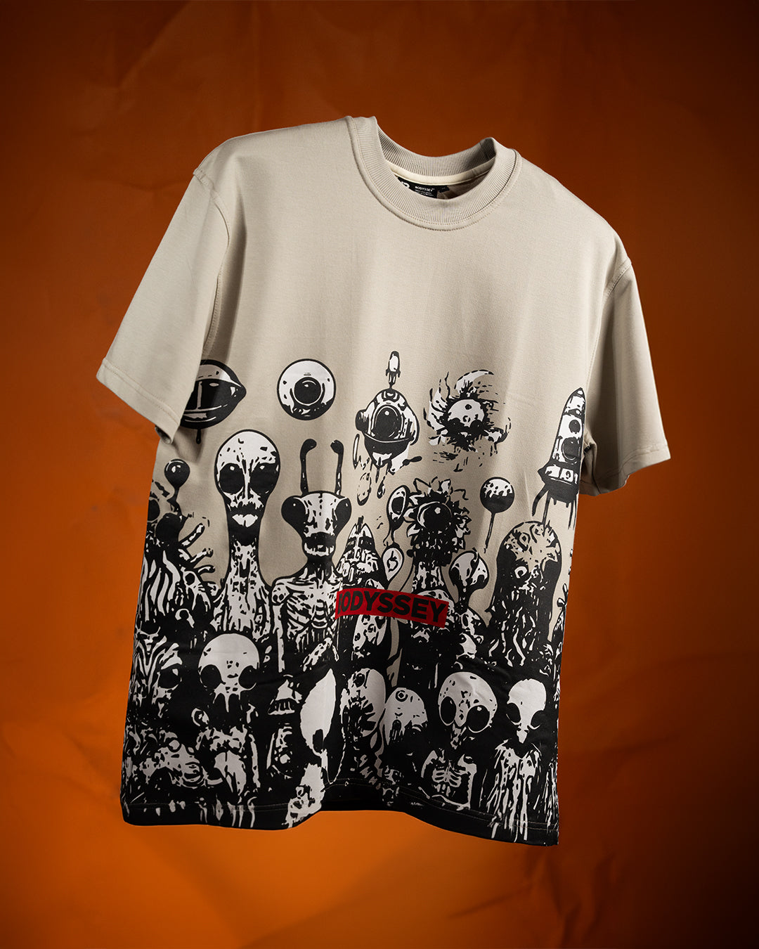 ALIEN INVASION OVERSIZED T-SHIRT