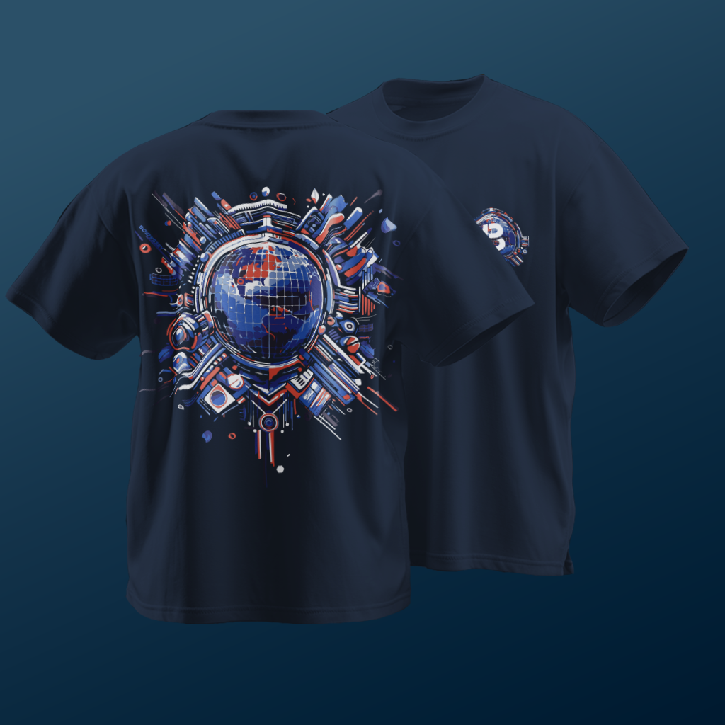 B-WORLD OVERSIZED T-SHIRT