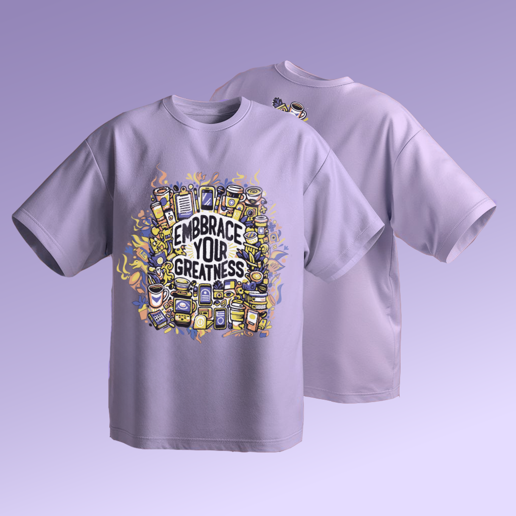CELEBRATE LIFE OVERSIZED T-SHIRT