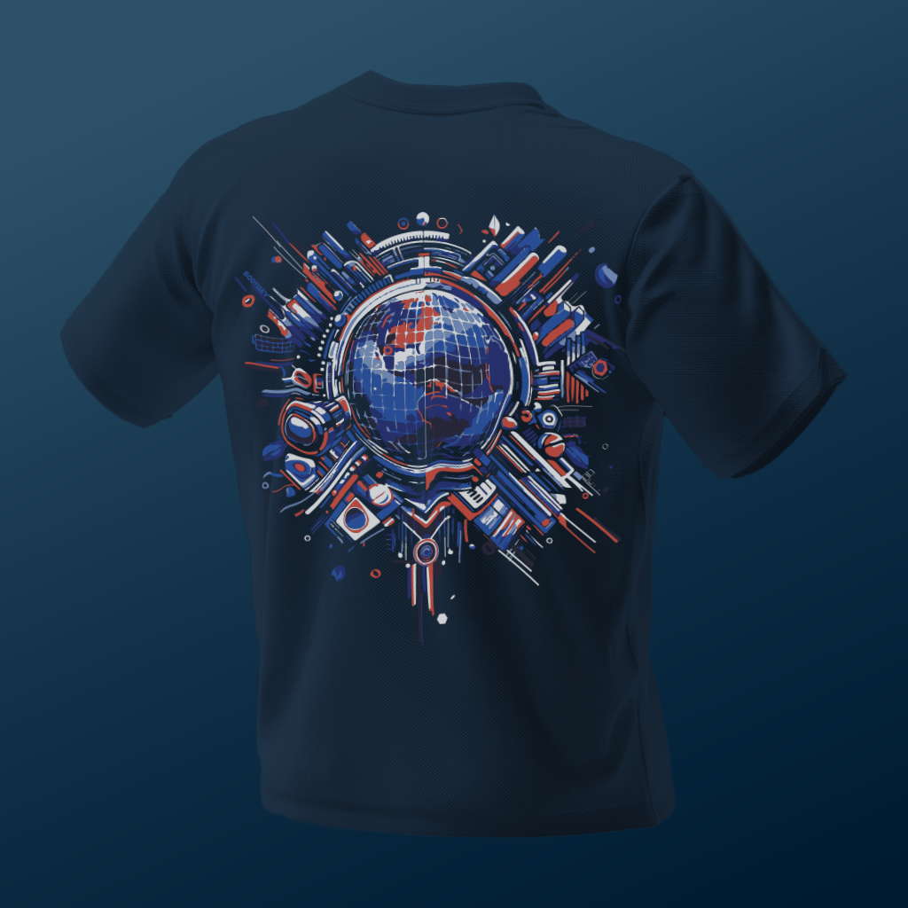 B-WORLD OVERSIZED T-SHIRT