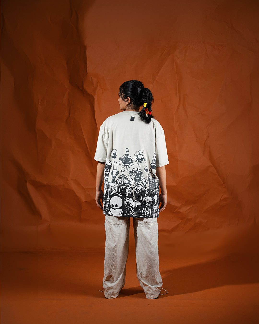 ALIEN INVASION OVERSIZED T-SHIRT