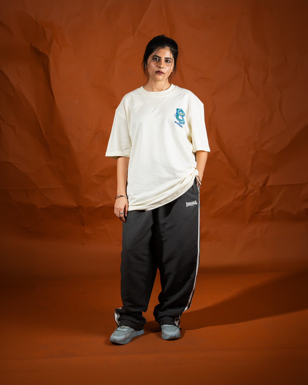 FACE YOUR FEARS OVERSIZED T-SHIRT