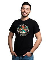 PRINTED ROUND | MEN | BLACK | JTAB