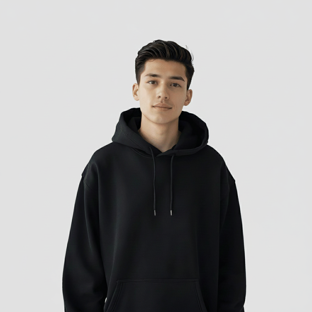 Hoodie | Men | Black