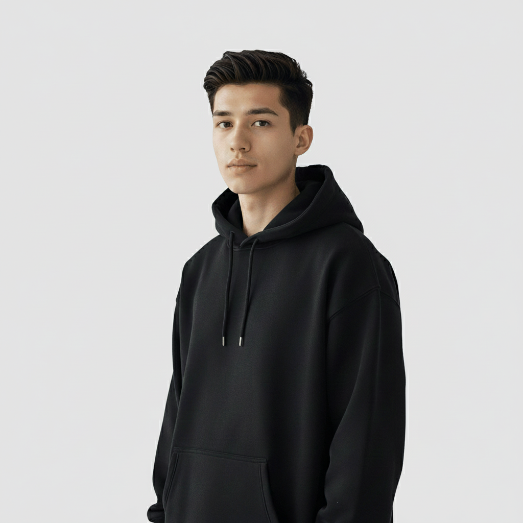 Hoodie | Men | Black