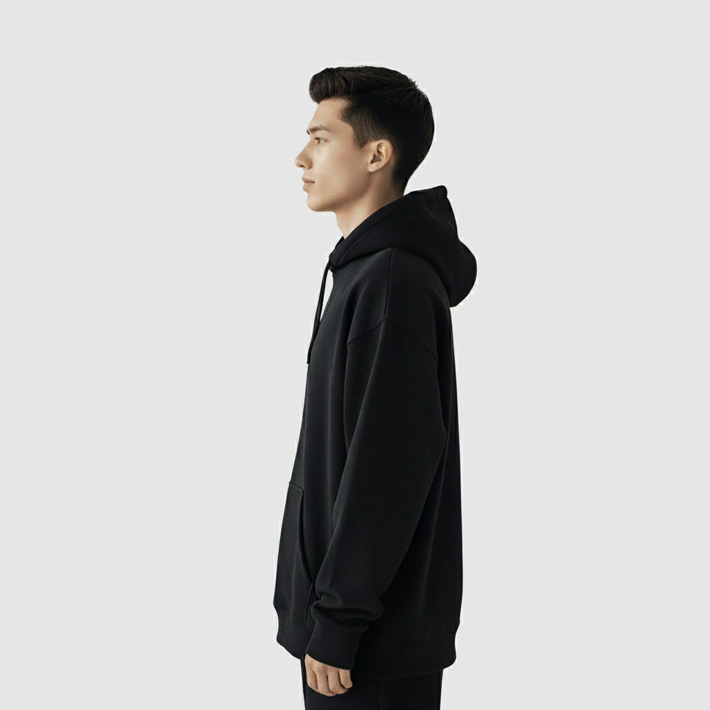 Hoodie | Men | Black