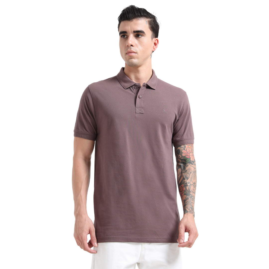 PREMIUM POLO | MEN | CONGO BROWN