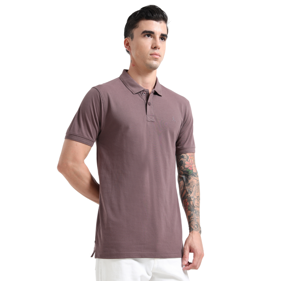 PREMIUM POLO | MEN | CONGO BROWN