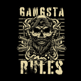 OVERSIZED | MEN | BLACK | GANGSTA RULES