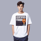 Oversized Tee | 180G | Men | Foodie | White