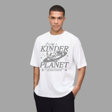 ROUND NECK | WHITE | KINDER PLANET