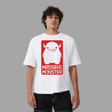 ROUND NECK | WHITE | MONSTER