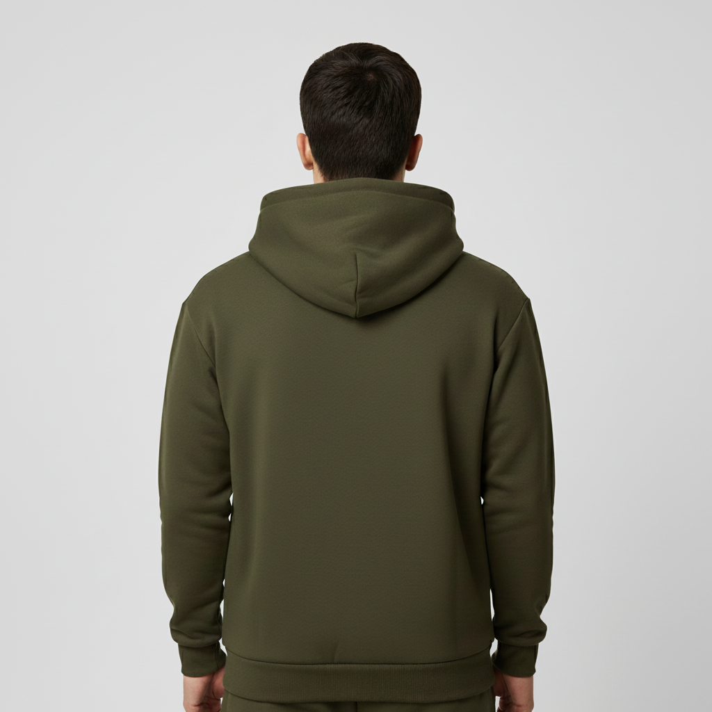 Hoodie | Men | Olive