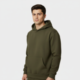 Hoodie | Men | Olive