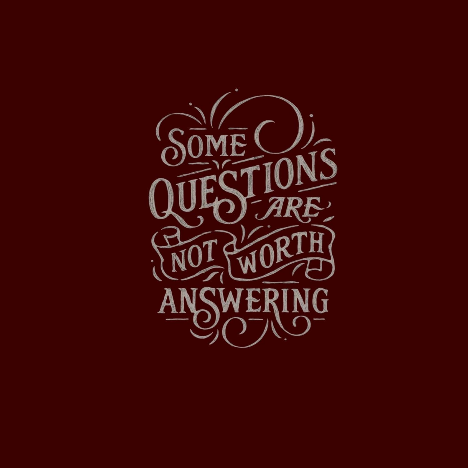 ROUND NECK | BURGUNDY | QUESTIONS & ANSWERS
