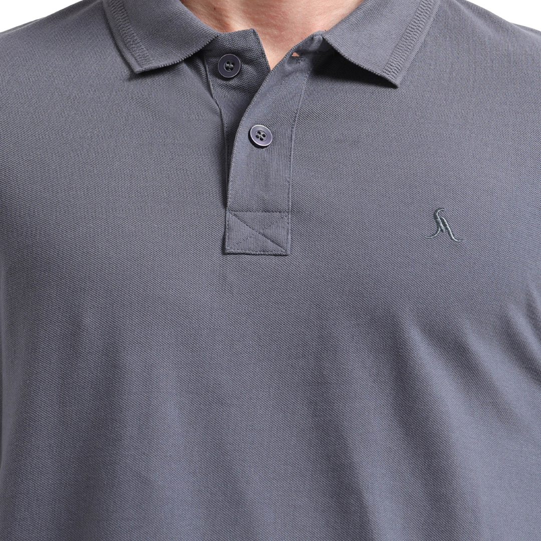 PREMIUM POLO | MEN | SHIP GREY