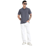 PREMIUM POLO | MEN | SHIP GREY