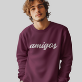 SWEATSHIRT | MEN | BURGUNDY | AMIGOS