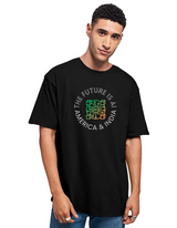 PRINTED ROUND | MEN | BLACK | AI