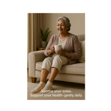Sootheel Copper Coated Natural Pain Relief Heel Socks