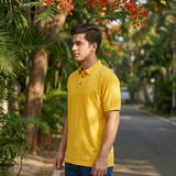 Golfer | Mens Polo | Banana Yellow