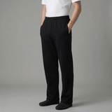 Pack of 2 Black & Grey Cotton Parallel Pants