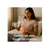 CrampCalm Copper Coated Natural Menstrual Pain Relief Patch - Teestra