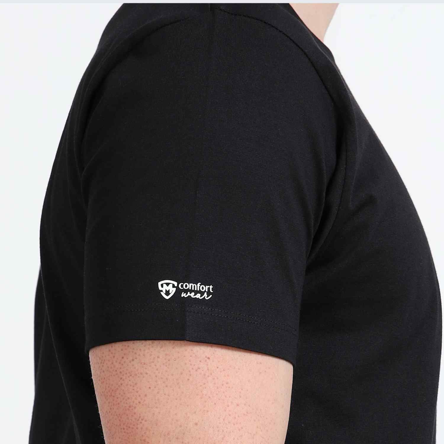 Crew Neck | Mens | Black - Teestra