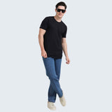 Crew Neck | Mens | Black - Teestra
