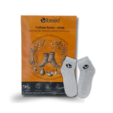 CuEase Copper Coated Natural Pain Relief Socks - No Show |Angle |Regular - Teestra