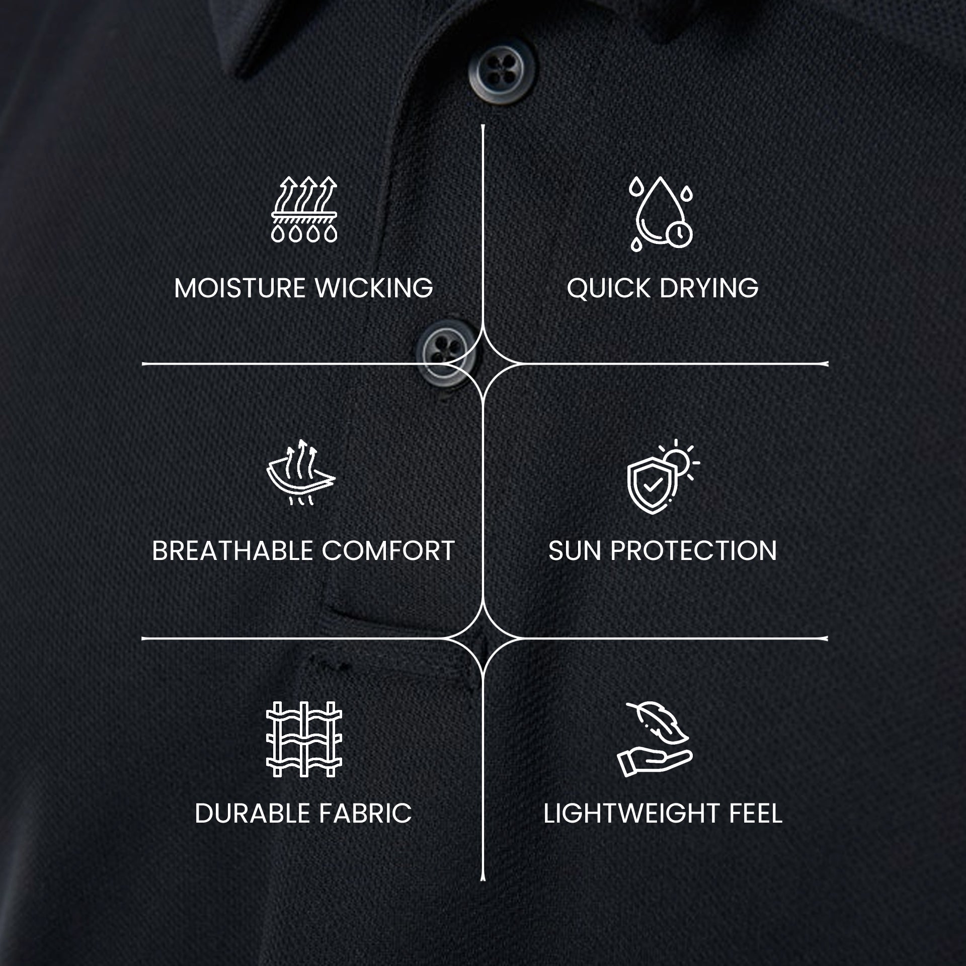 Golfer | Mens Polo | Airforce - Teestra