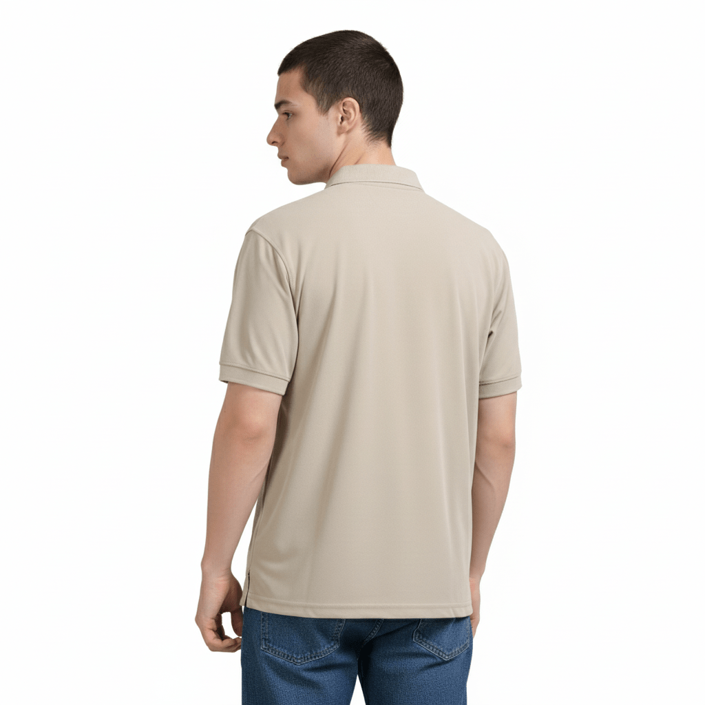 Golfer | Mens Polo | Beige - Teestra