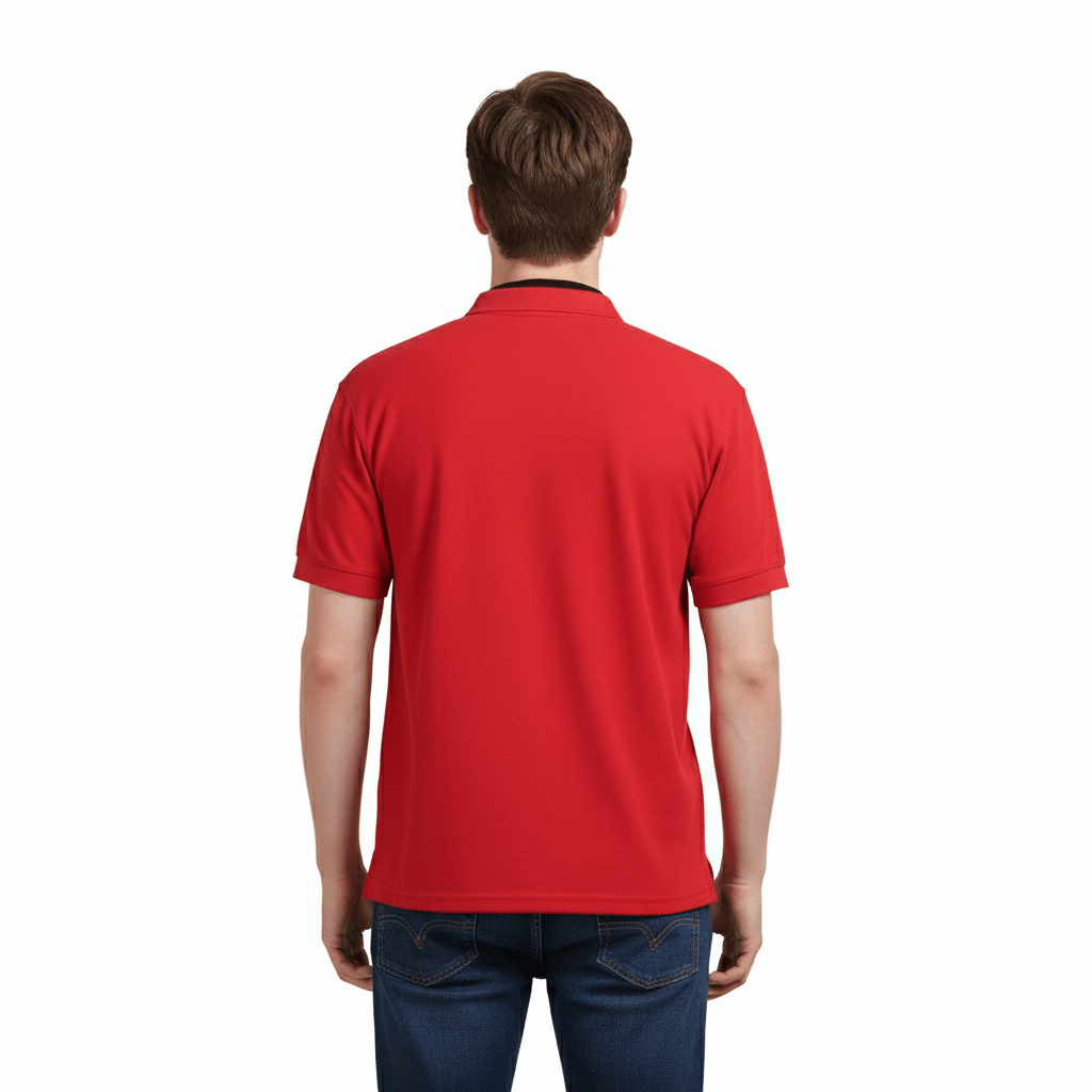 Golfer | Mens Polo | Blaze Red - Teestra