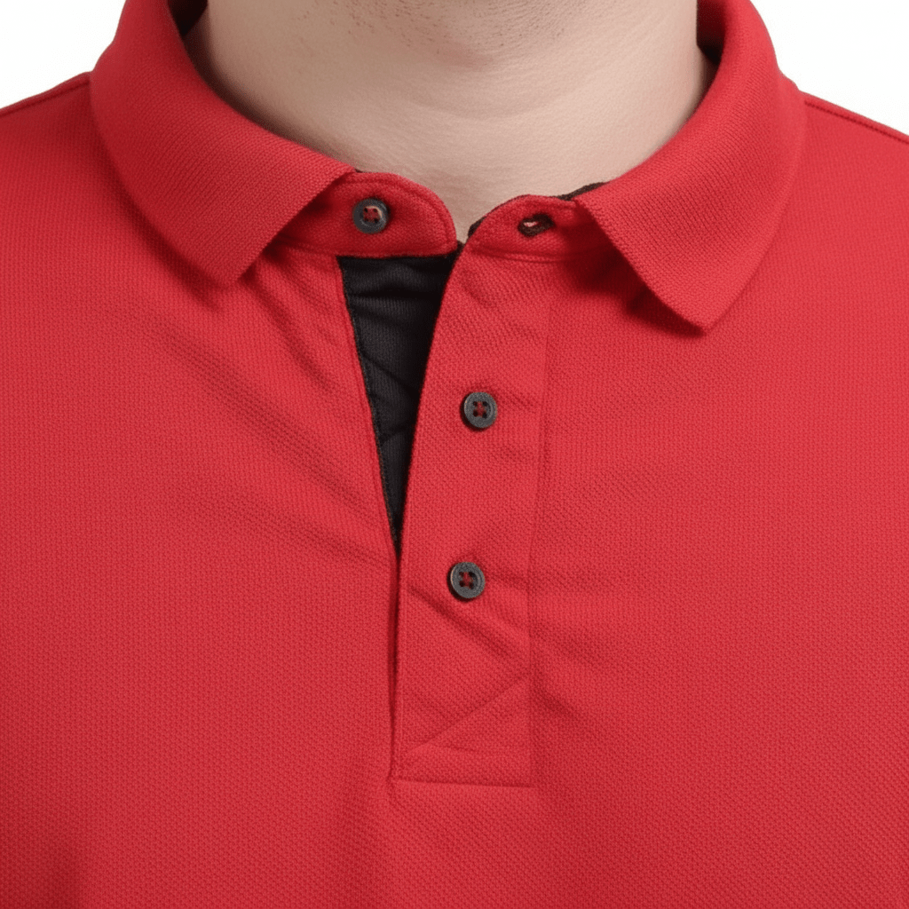 Golfer | Mens Polo | Blaze Red - Teestra