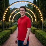 Golfer | Mens Polo | Blaze Red - Teestra