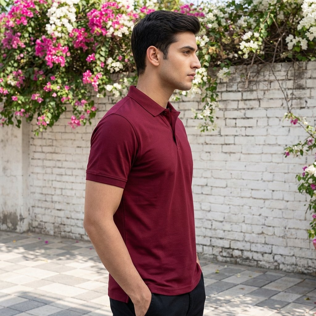 Golfer | Mens Polo | French Wine - Teestra