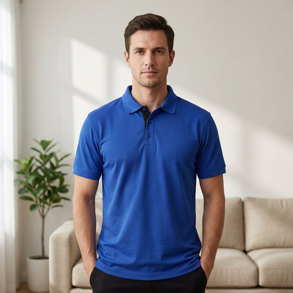 Golfer | Mens Polo | Imperial Blue - Teestra