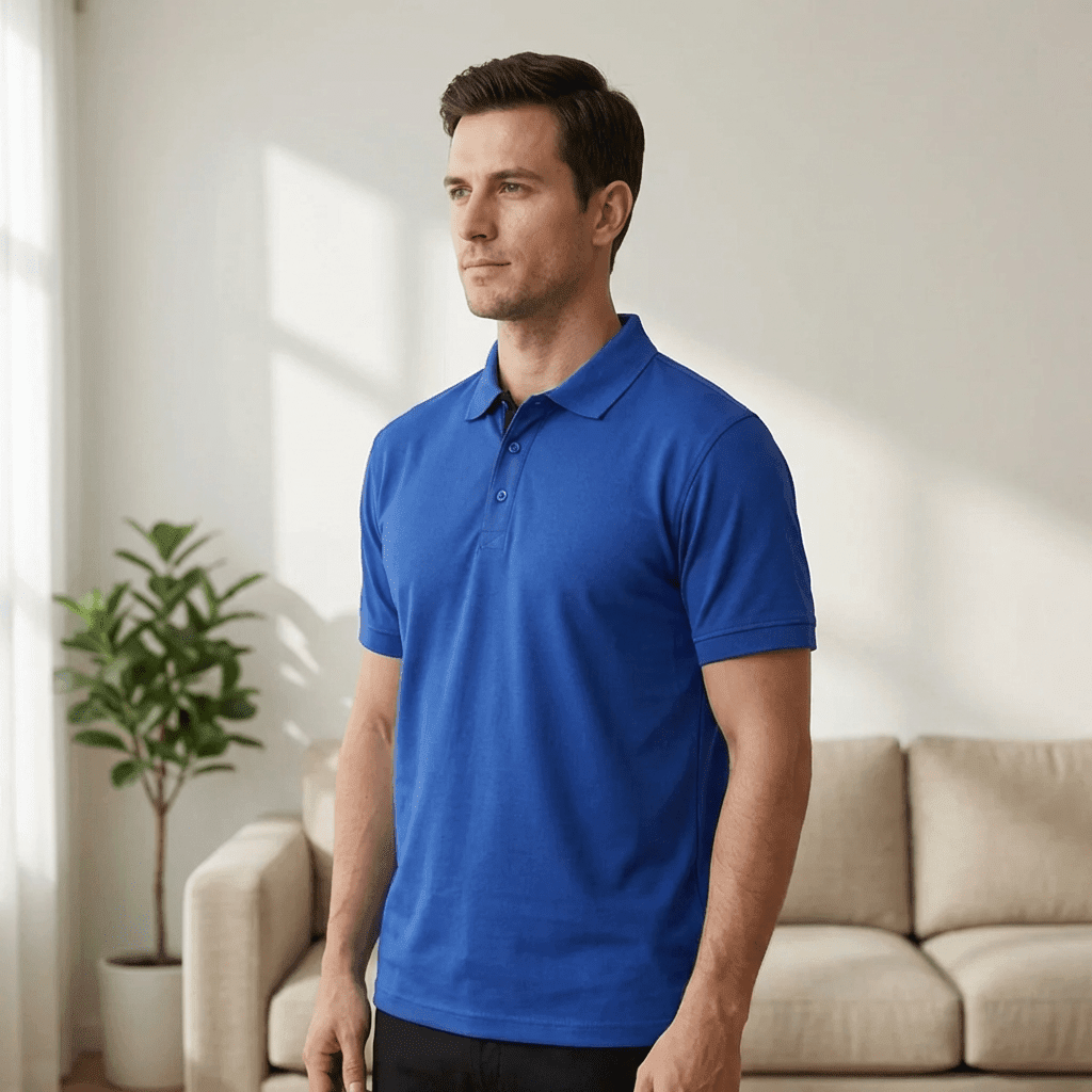 Golfer | Mens Polo | Imperial Blue - Teestra